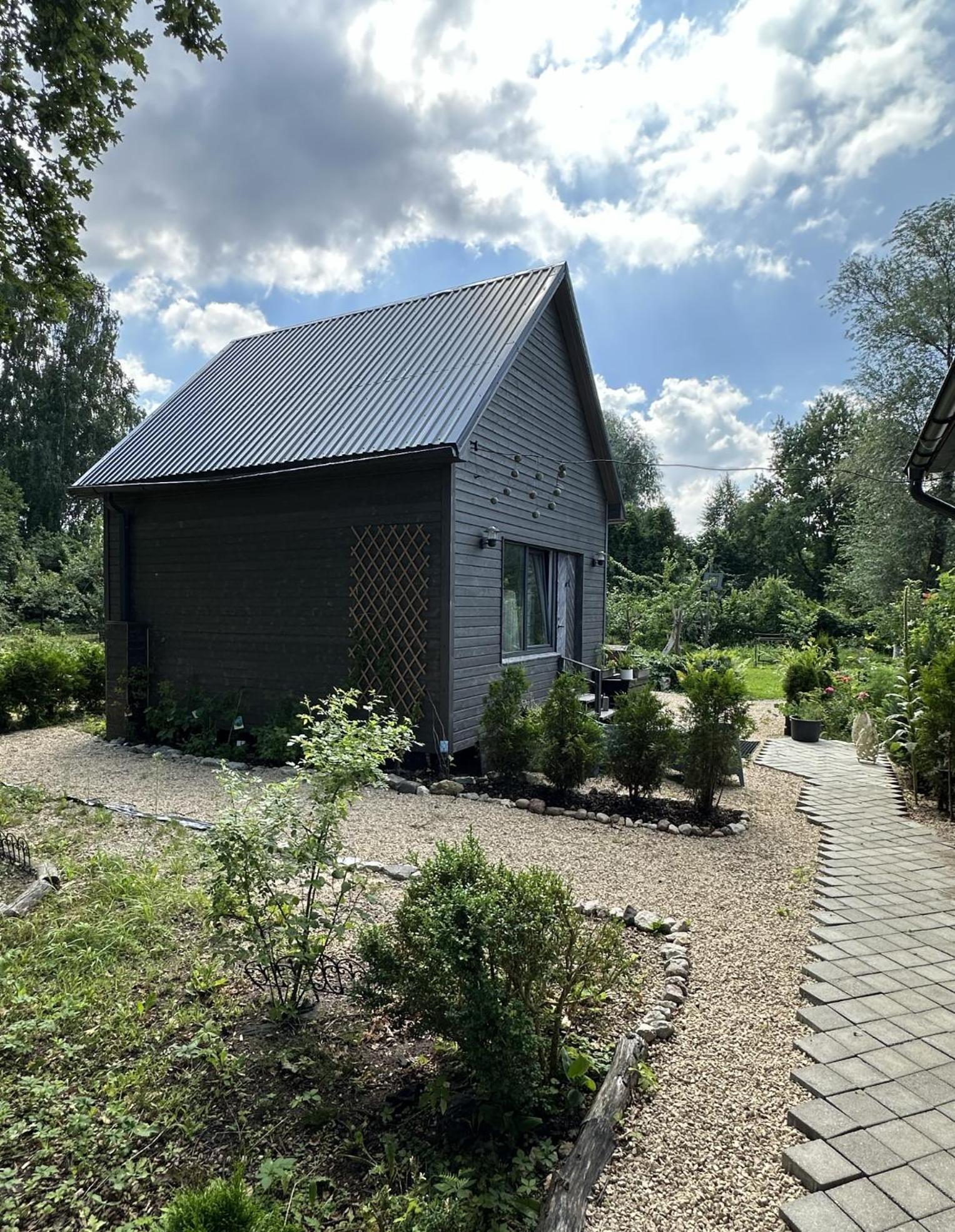 فيلا Amazing Little House On An Island With Garden ريغا المظهر الخارجي الصورة